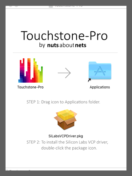 Disk Image for Touchstone for MacOS